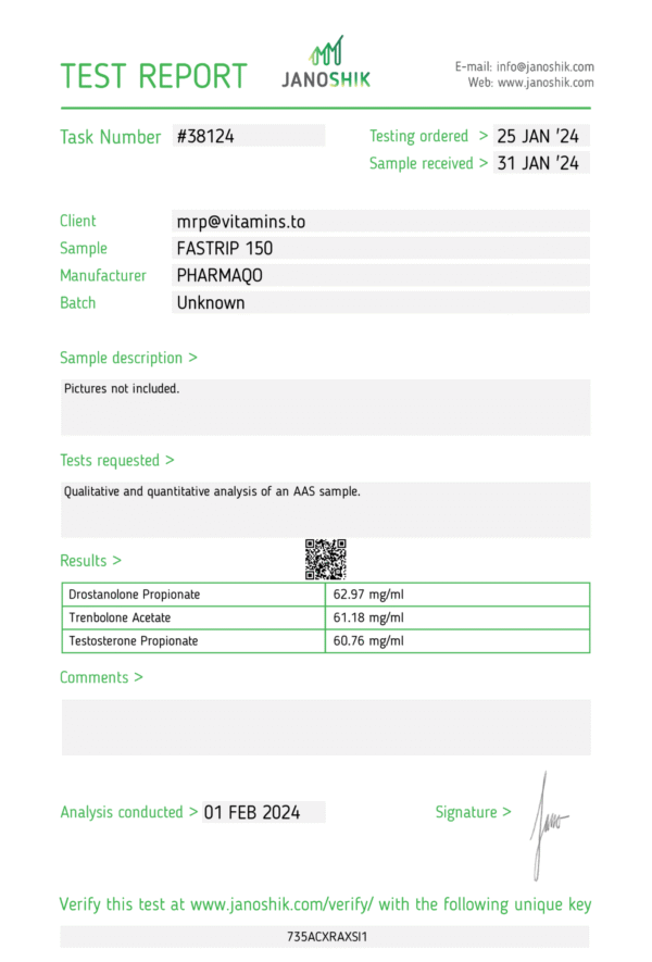 Pharmaqo Labs Fastrip 150 - Image 3